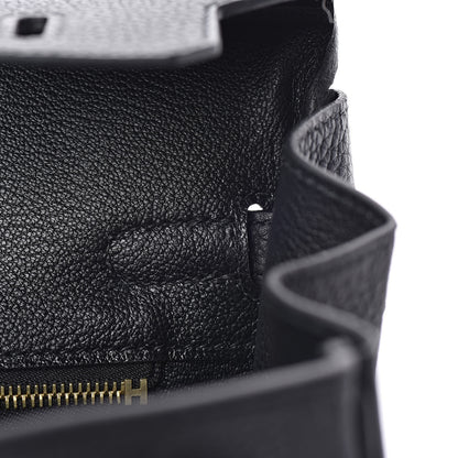 Hermes Togo Birkin 25 Black 20 of 34