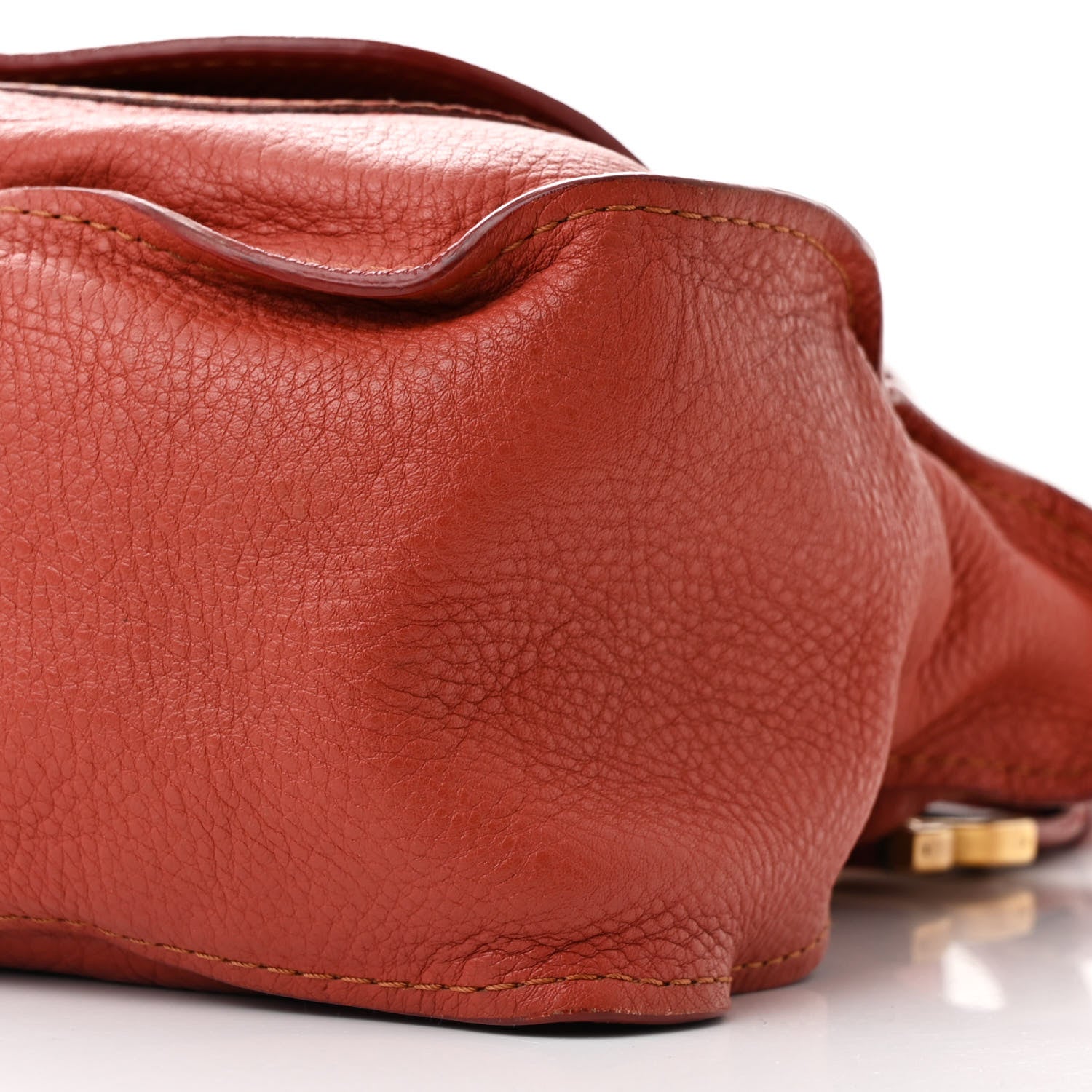 Chloe Calfskin Medium Marcie Satchel Maple Leaf 10 of 10