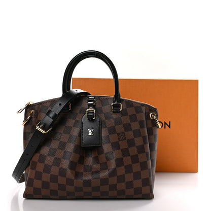 Louis Vuitton Damier Ebene Odeon Tote PM Black 10 of 10