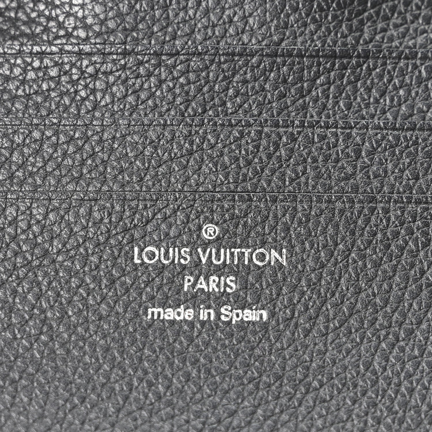 Louis Vuitton Calfskin Nano Lockme Bucket Black 5 of 8