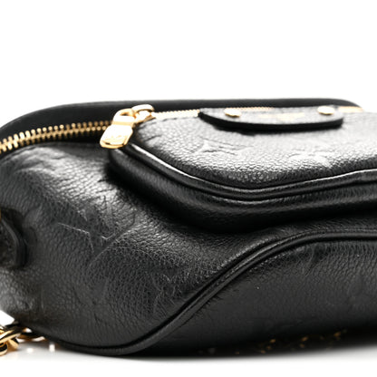 Louis Vuitton Empreinte Mini Bumbag Black 8 of 9