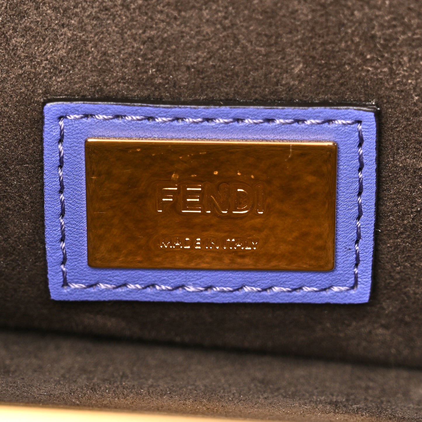 Vitello Seta Medium Peekaboo Iconic Satchel Viola Cassis