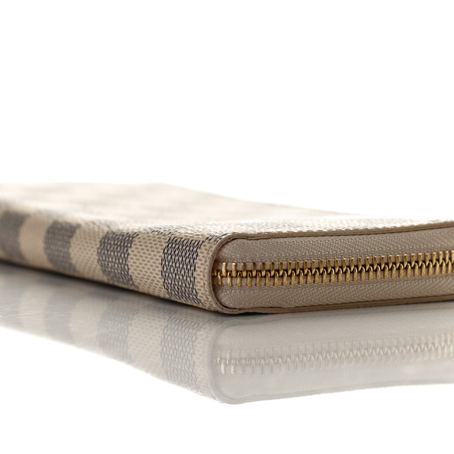 Damier Azur Clemence Wallet Rose Ballerine