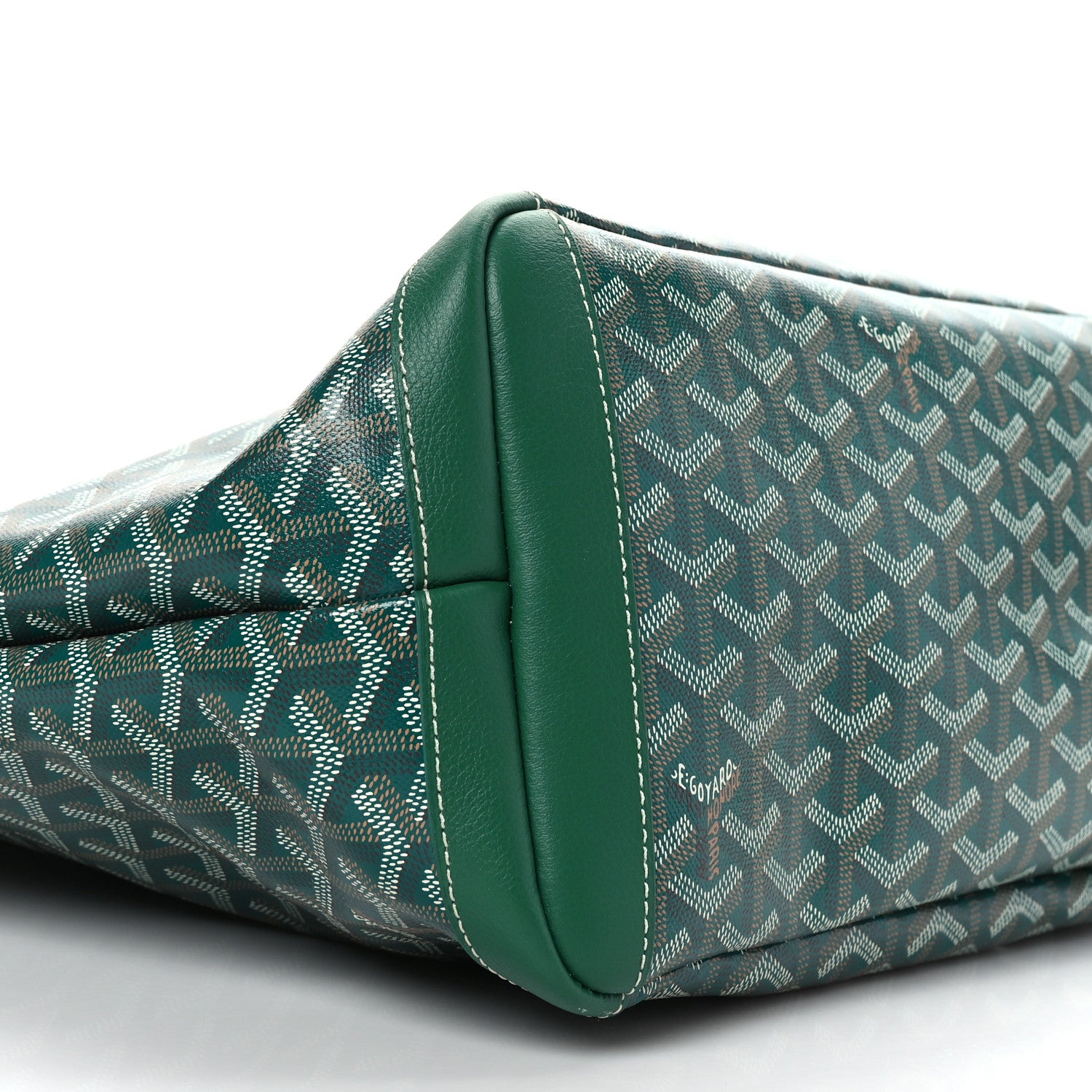 Goyard Goyardine Artois MM Green 7 of 8