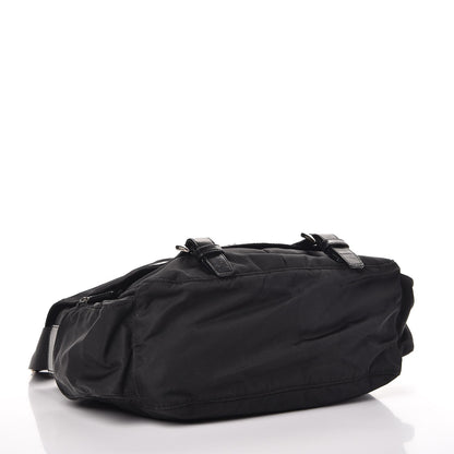 Prada Nylon Vela Messenger Bag Black 5 of 9