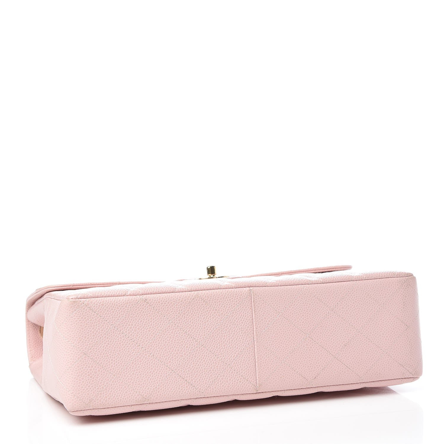 Chanel Caviar Quilted Jumbo Single Flap Light Pink 5 of 9