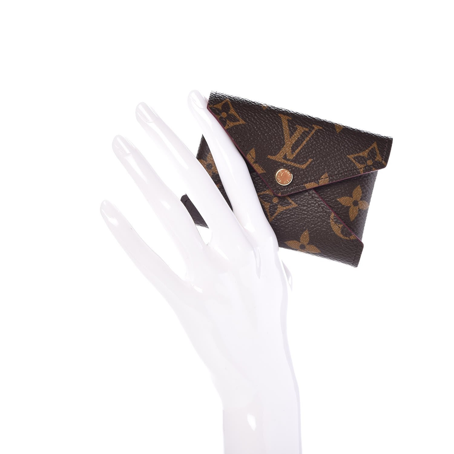 Louis Vuitton Monogram Small Kirigami Pochette Insert Fuchsia 2 of 7