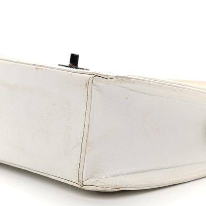 Chanel Caviar Quilted Flap Shoulder Bag White 10 of 14