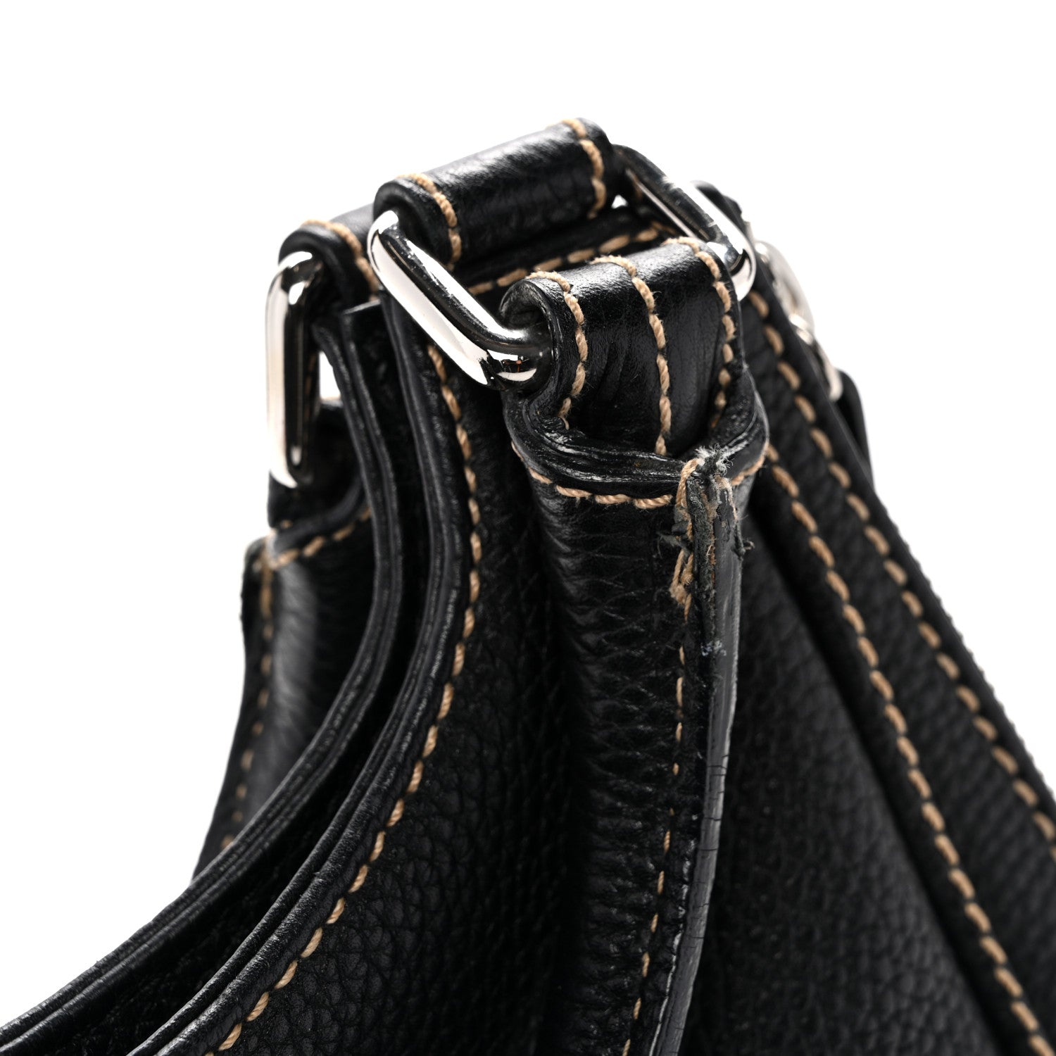 Chanel Grained Calfskin Tassel Hobo Black 11 of 14