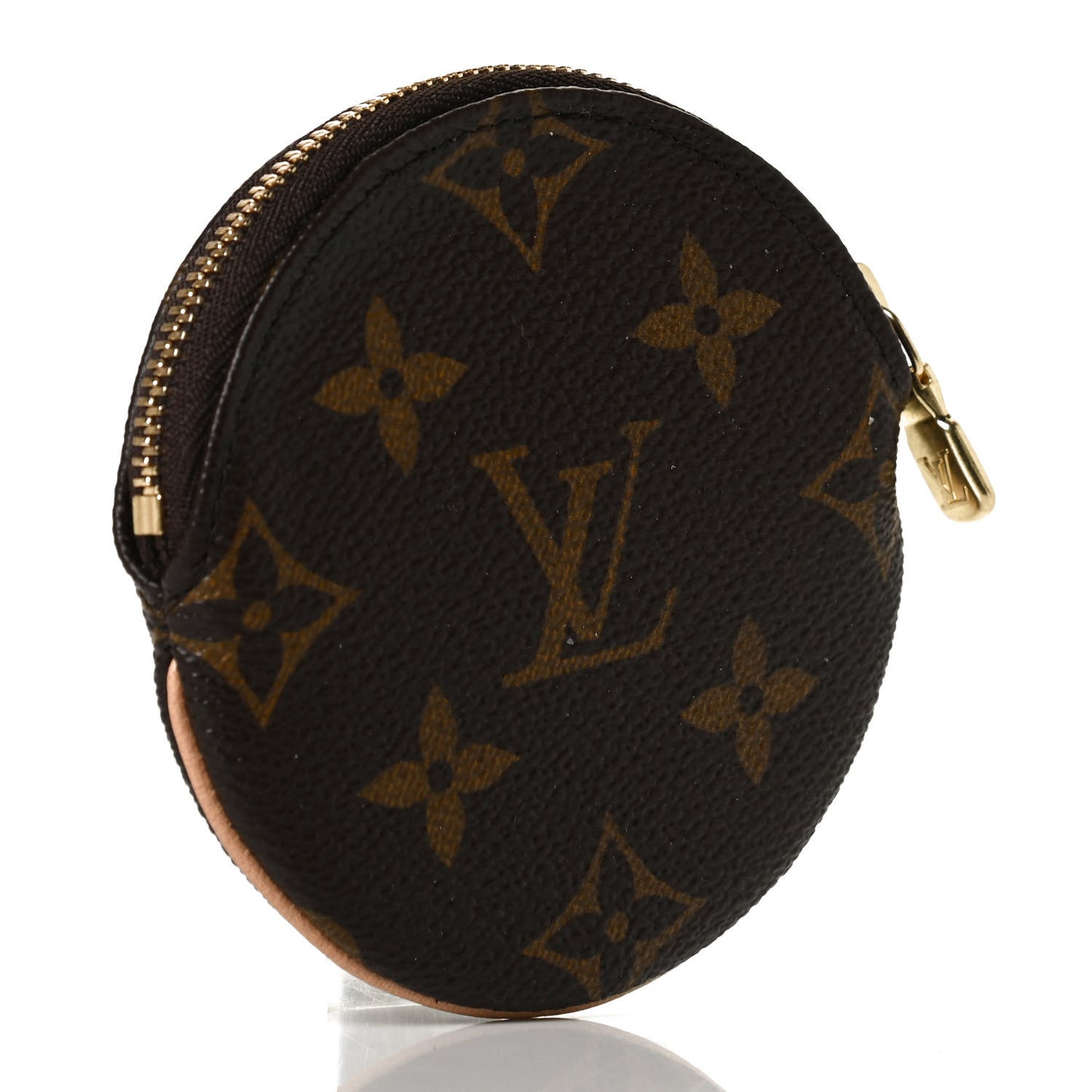 Monogram Round Coin Purse