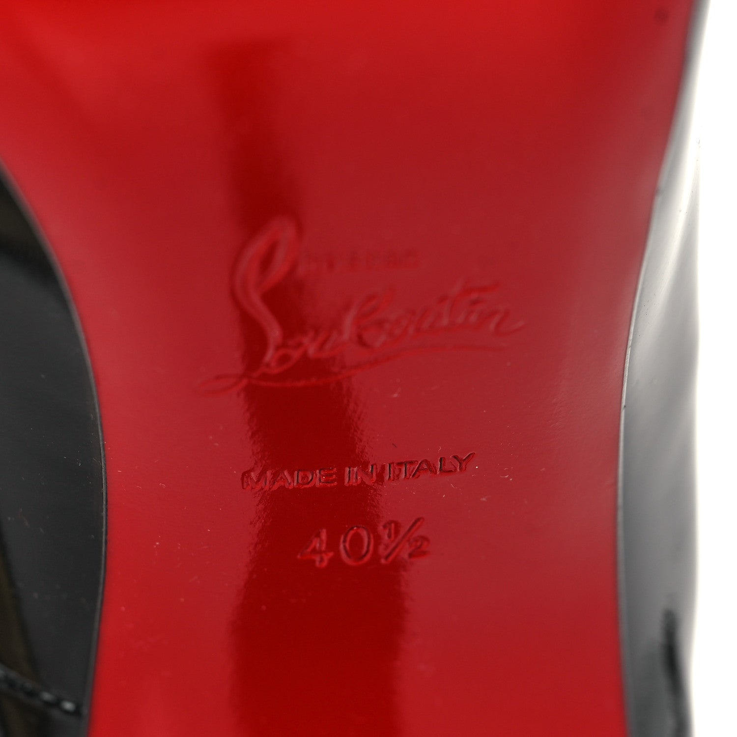 Christian Louboutin Patent So Kate 120 Pumps 40.5 Black 7 of 9