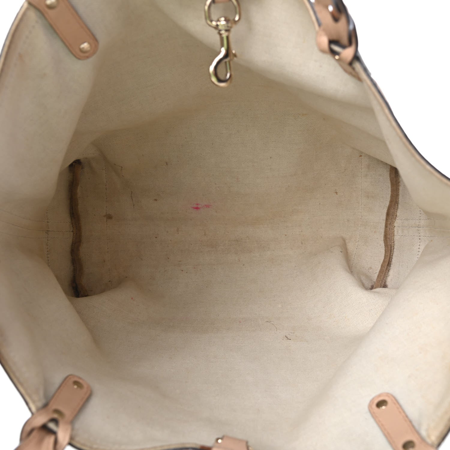 Gucci Monogram Medium Craft Tote Beige 6 of 12