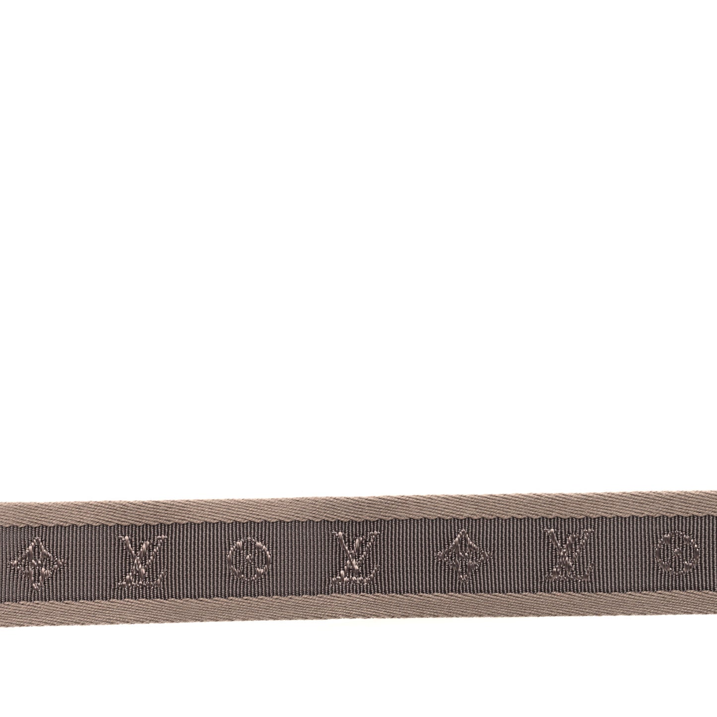 Canvas Monogram LV Cut Belt 90 36 Brown