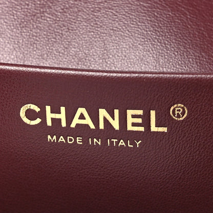 Chanel Suede Calfskin Small Souplissimo Maxi Flap Burgundy 6 of 11