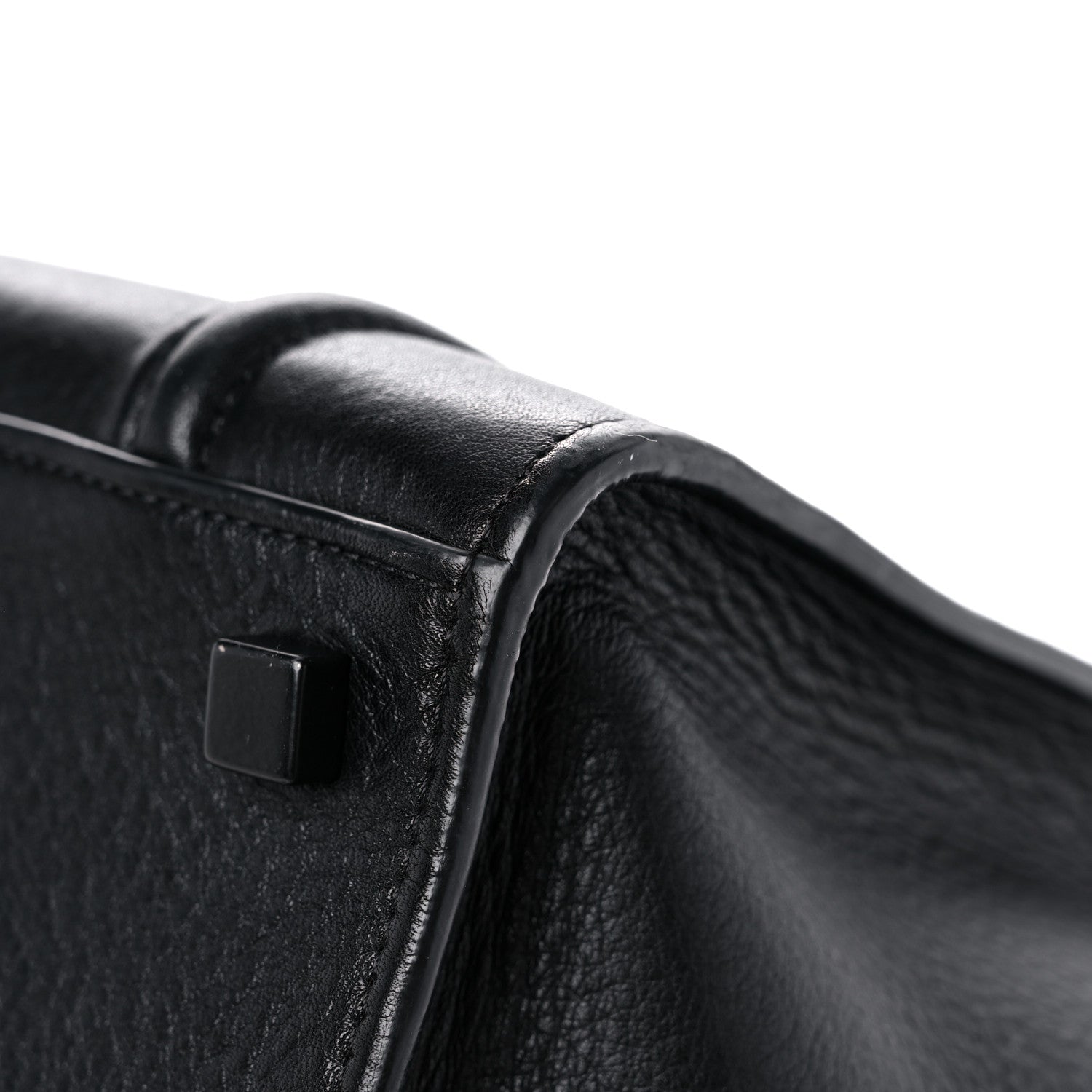 Celine Grained Calfskin Medium Phantom Luggage Black 10 of 16