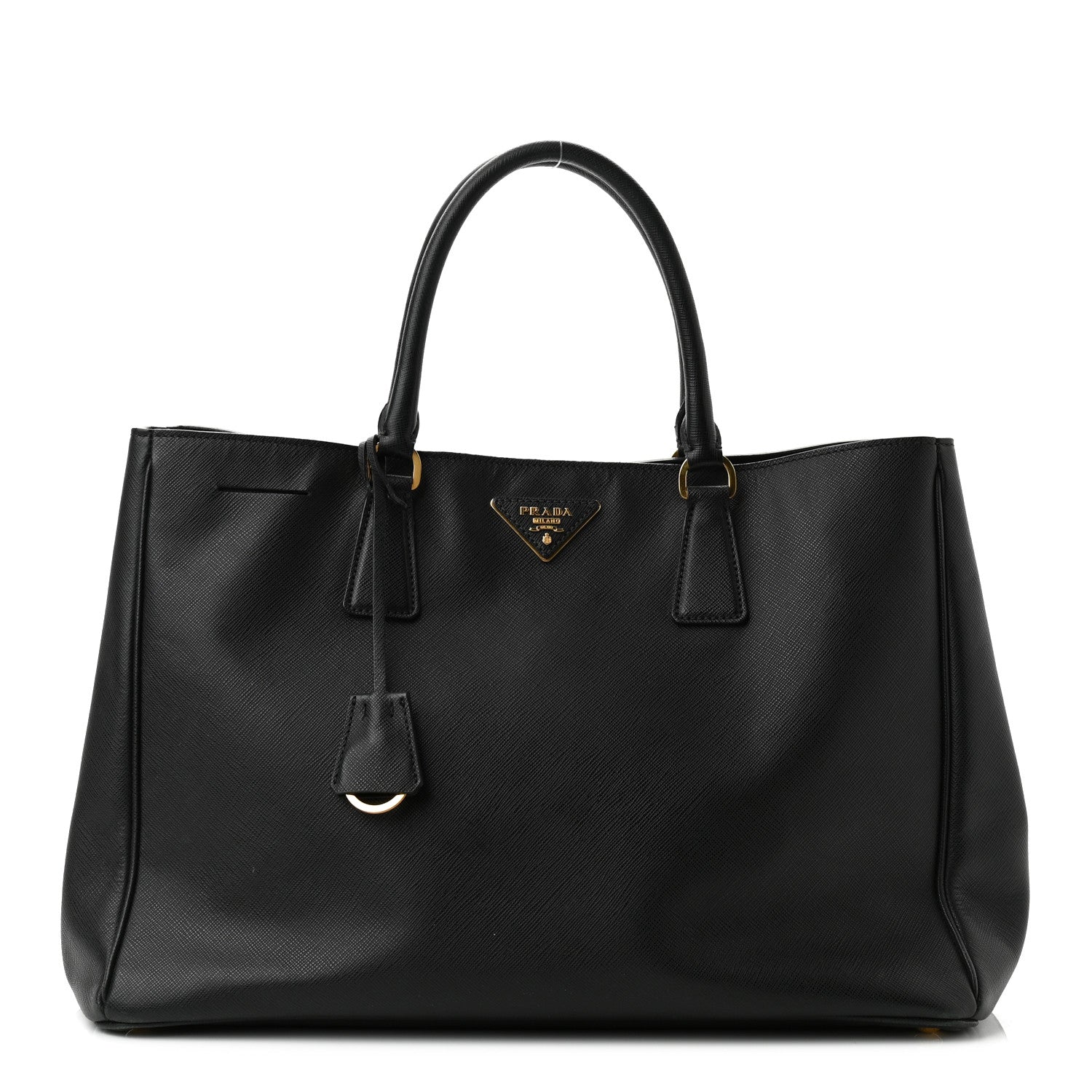 Prada Saffiano Lux Large Tote Black 1 of 10
