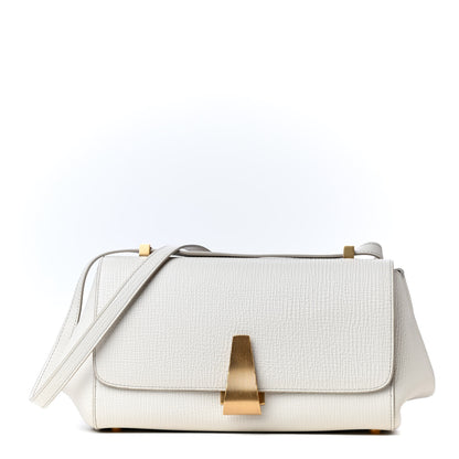 Bottega Veneta Calfskin BV Angle Shoulder Bag Off White 1 of 4