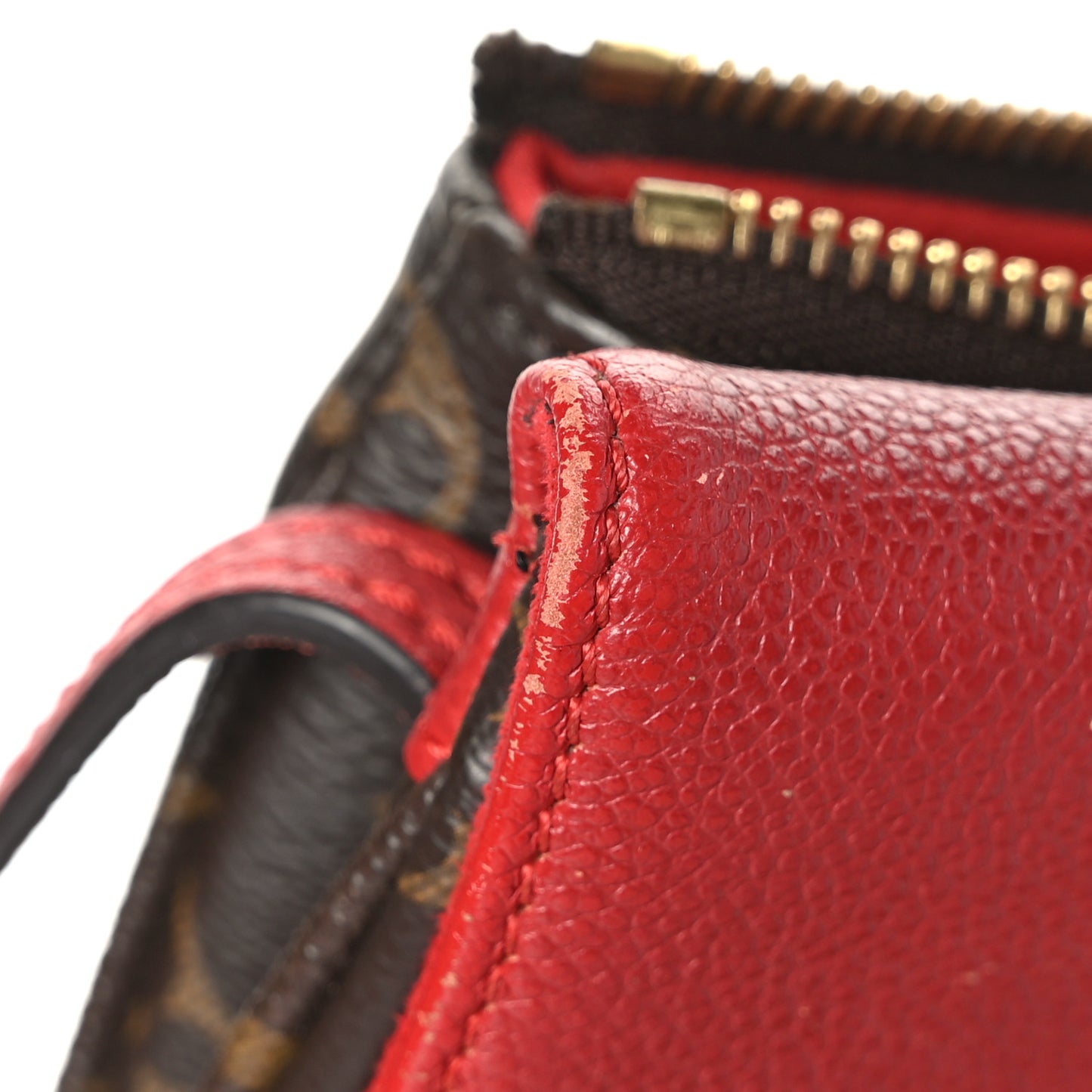 Monogram Twice Pochette Cherry