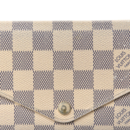 Louis Vuitton Damier Azur Josephine Wallet 11 of 12