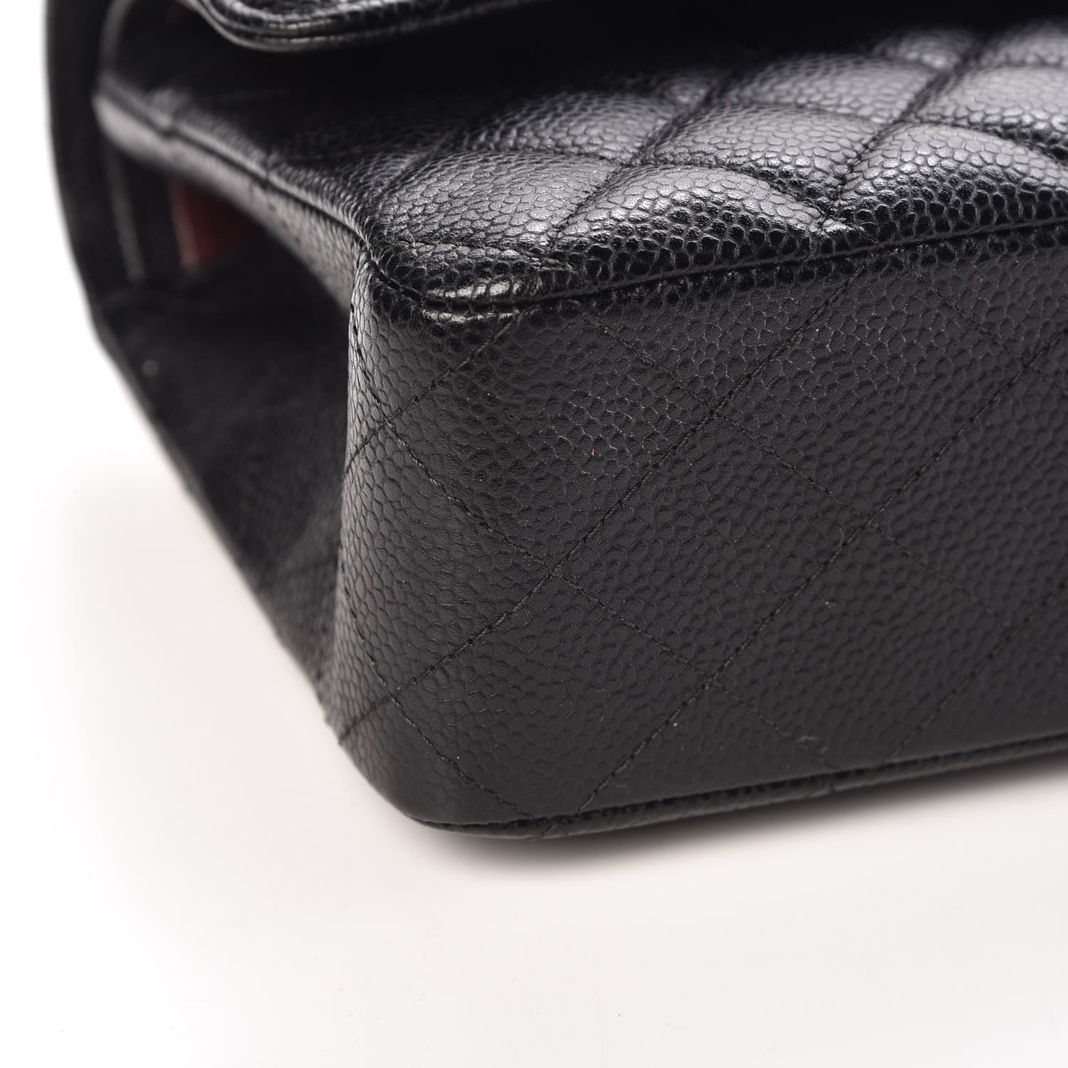 Chanel Caviar Quilted Medium Double Flap Black 5 of 10