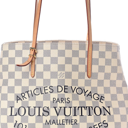Louis Vuitton Damier Azur Cabas Adventure MM 7 of 9