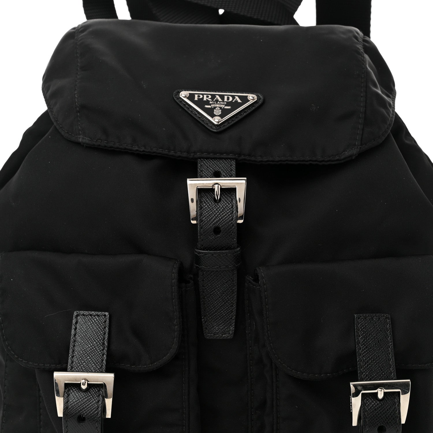 Prada Tessuto Nylon Vela Small Backpack Black 8 of 10