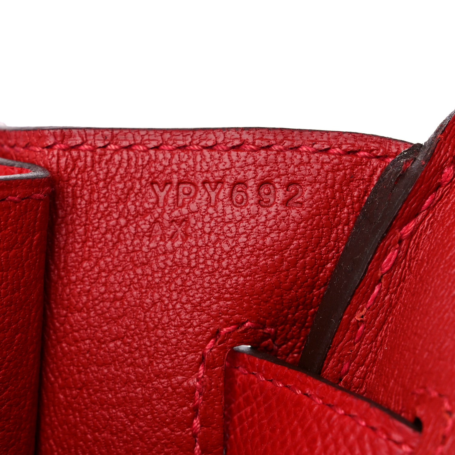 Hermes Epsom Birkin 30 Rouge Casaque 8 of 11
