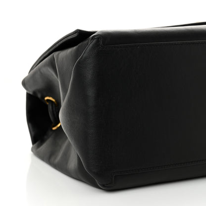 Marc Jacobs Calfskin Large Dual Shoulder Bag Black 9 of 11