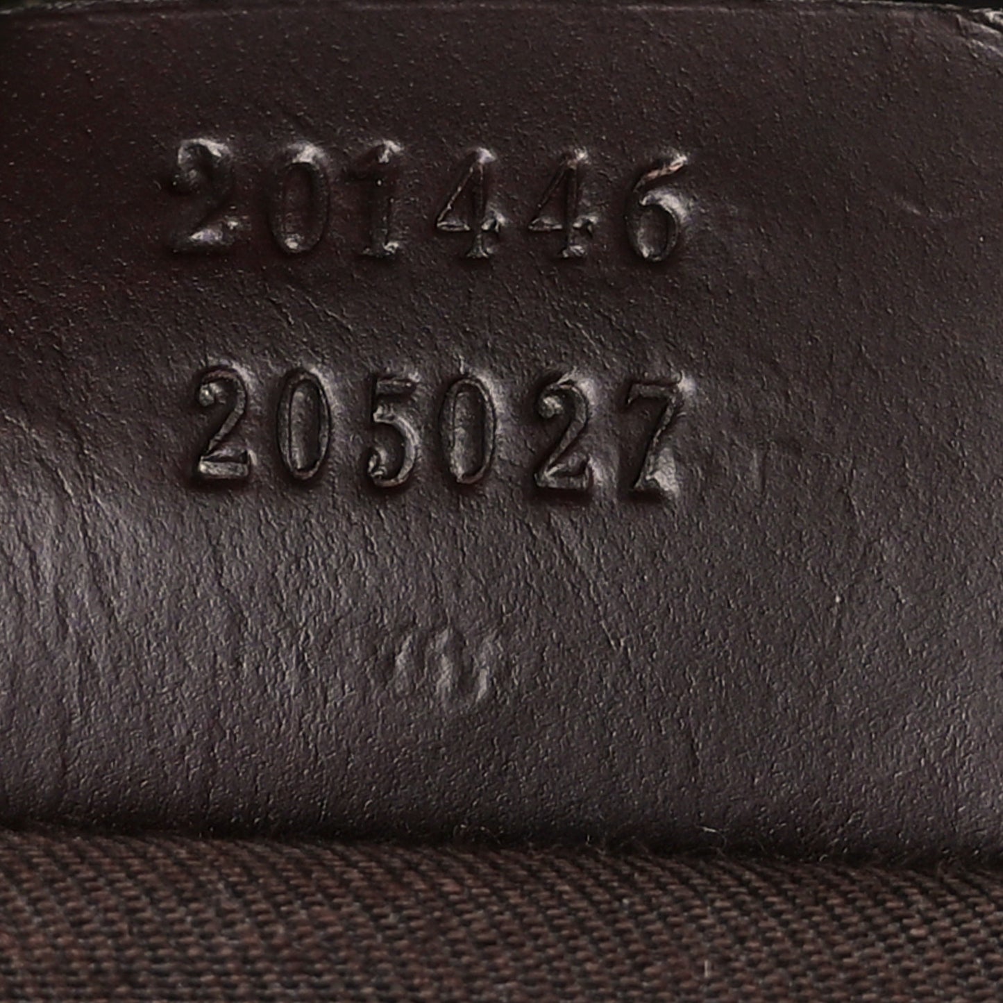 GG Supreme Monogram Medium Flat Messenger Bag Dark Brown