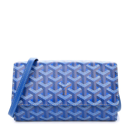 Goyard Goyardine Varenne Continental Wallet Sky Blue 1 of 10