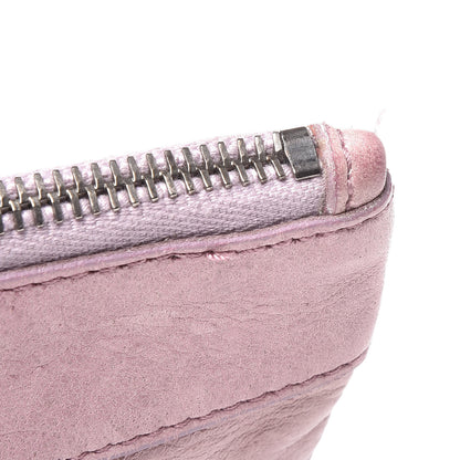 Balenciaga Agneau Classic Hardware Zip Clutch Lilac 8 of 12