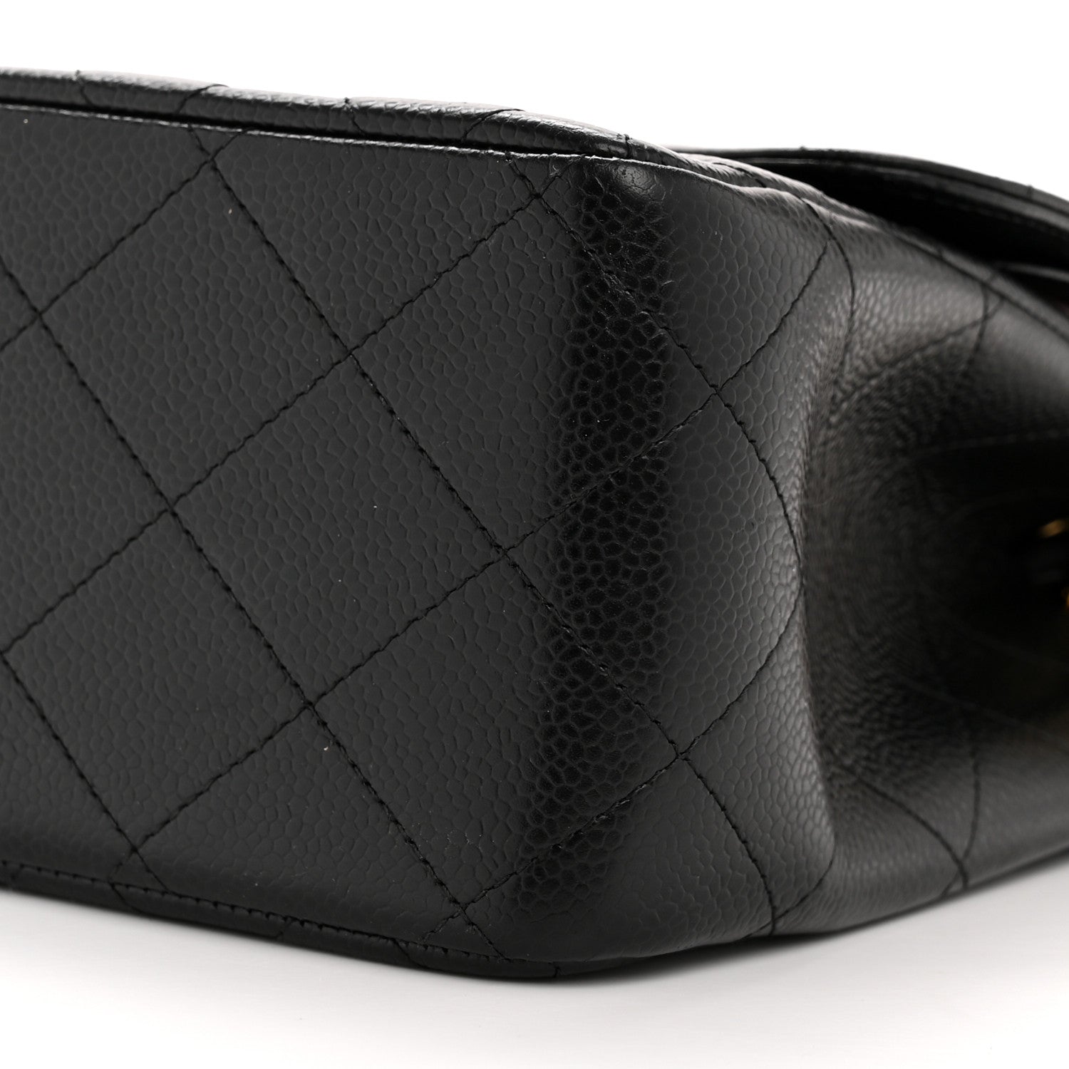 Chanel Caviar Quilted Jumbo Double Flap Black 10 of 14