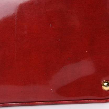 Prada Spazzolato Large Tote Scarlatto Fume 15 of 18