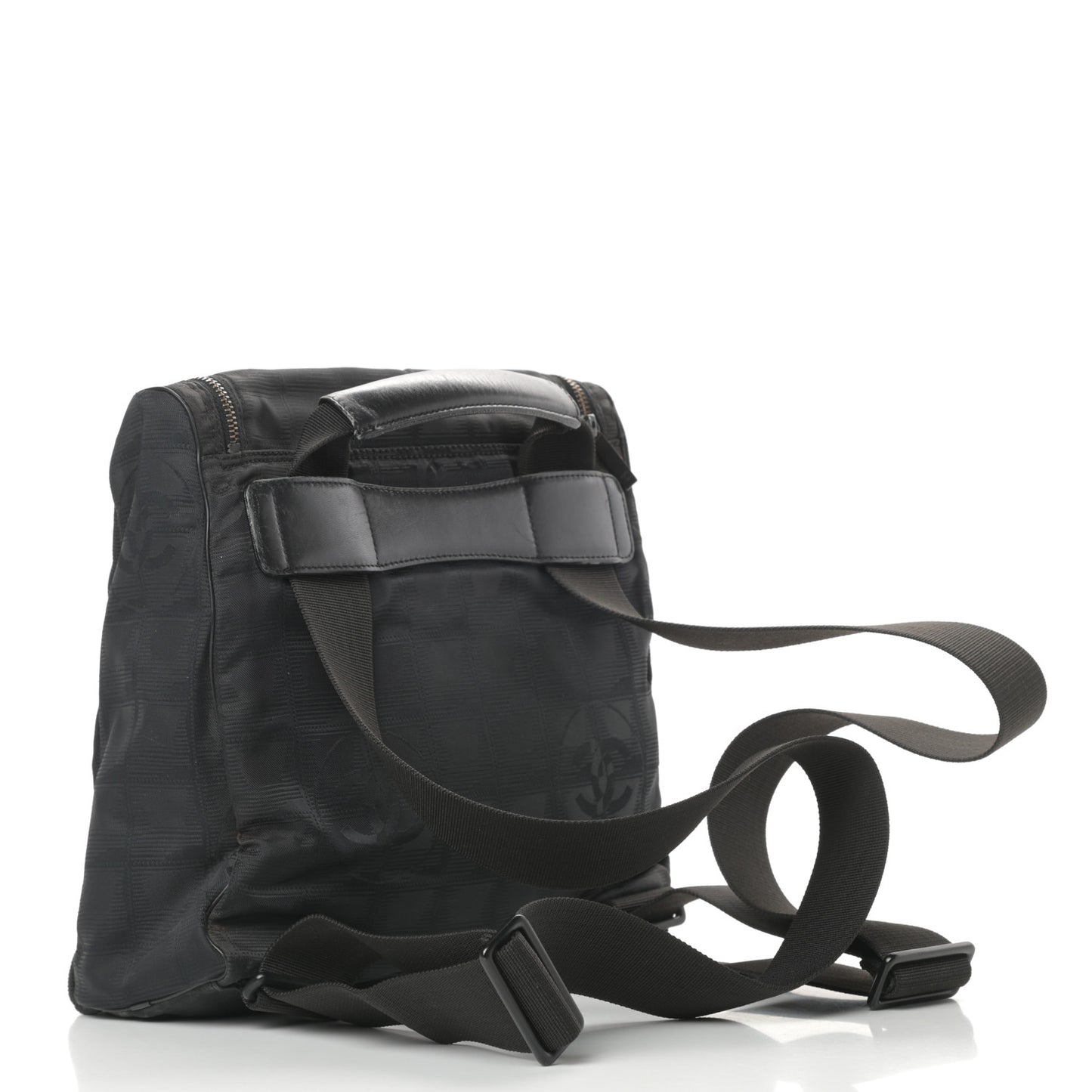 Nylon Travel Backpack Black