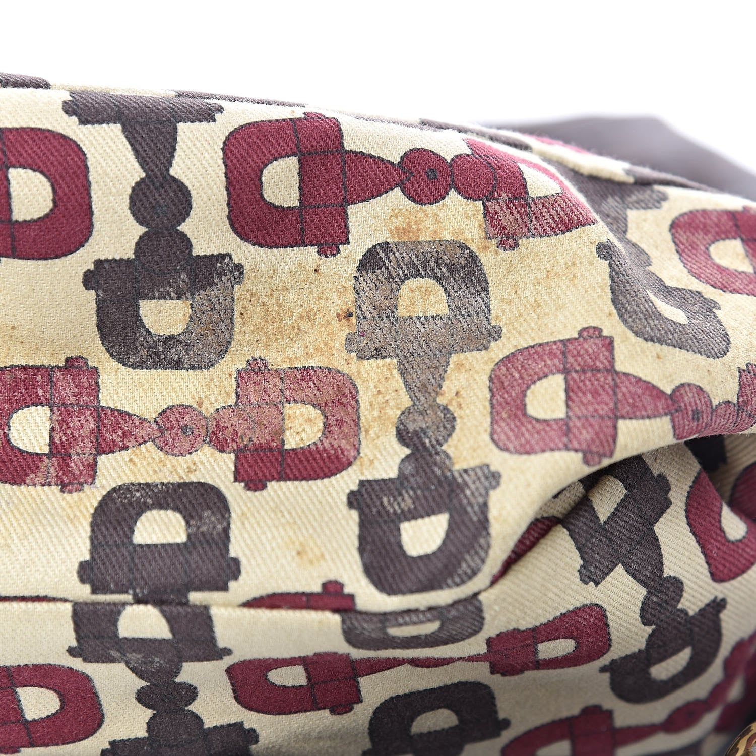 Gucci Guccissima Medium Horsebit Chain Hobo Dark Brown 15 of 15