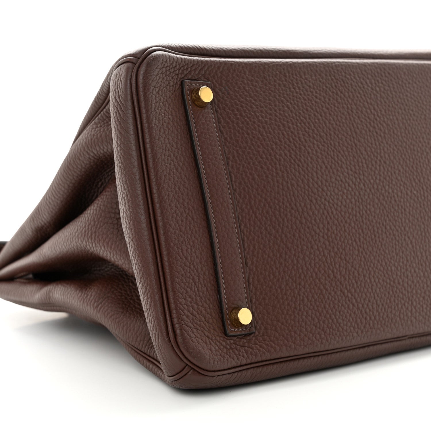 Hermes Taurillon Clemence Birkin 35 Havane 9 of 13