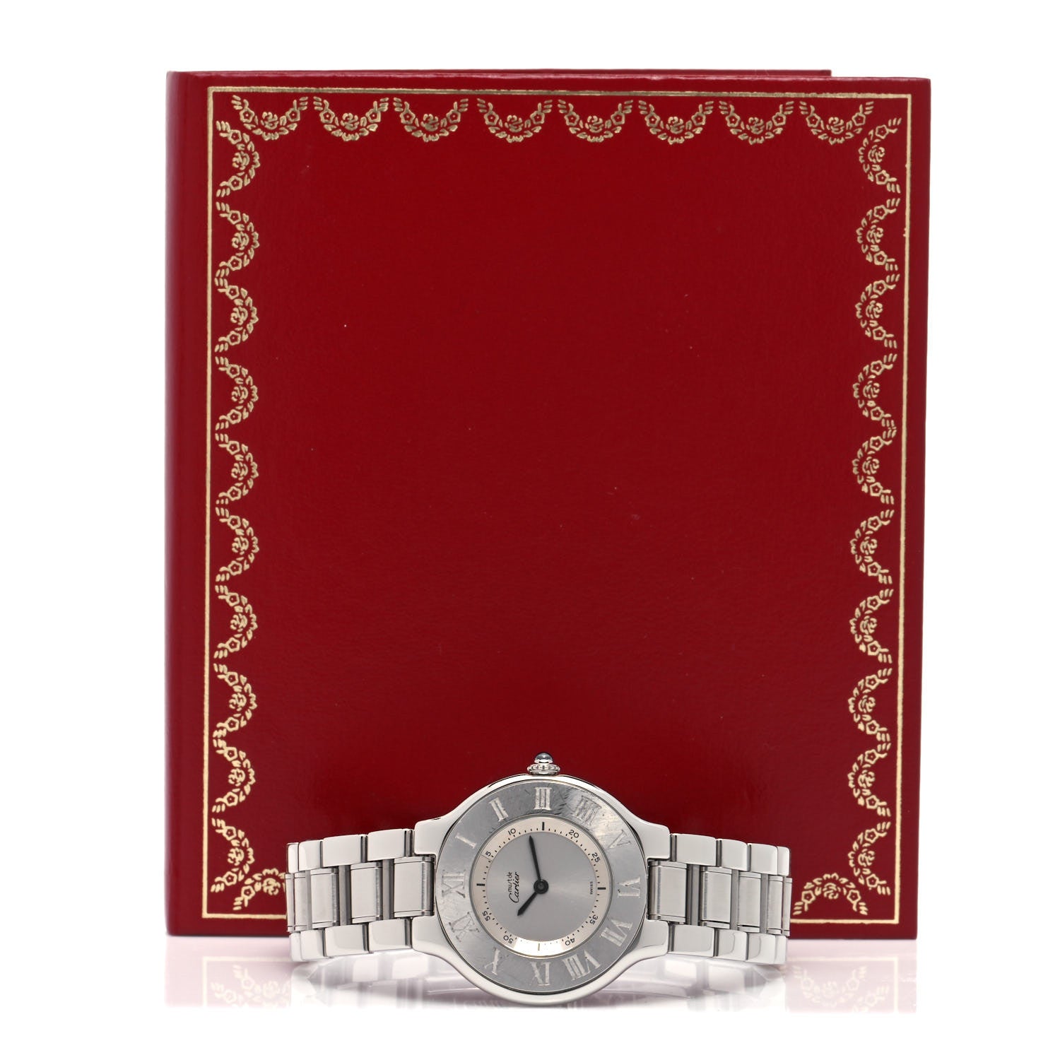 Cartier Stainless Steel 31mm Must De 21 Quartz Watch 5 of 5