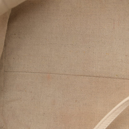 Chanel Mixed Fibers Calfskin Small Deauville Tote Beige White 16 of 17