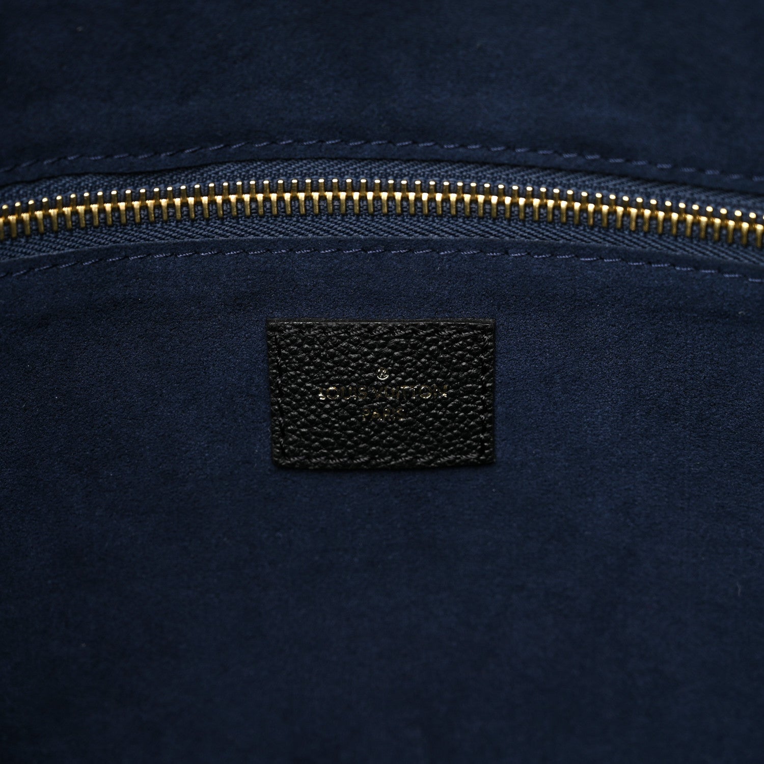 Louis Vuitton Empreinte Monogram Giant Neverfull MM Black 7 of 12