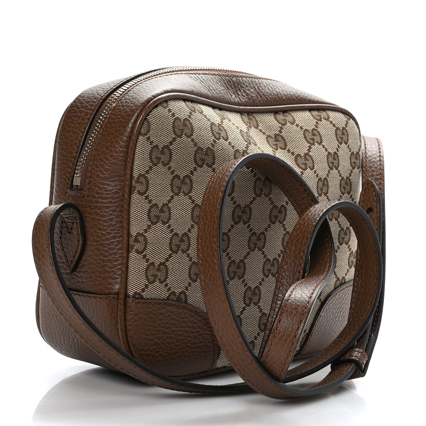 Monogram Mini Bree Messenger Bag Beige Tabacco
