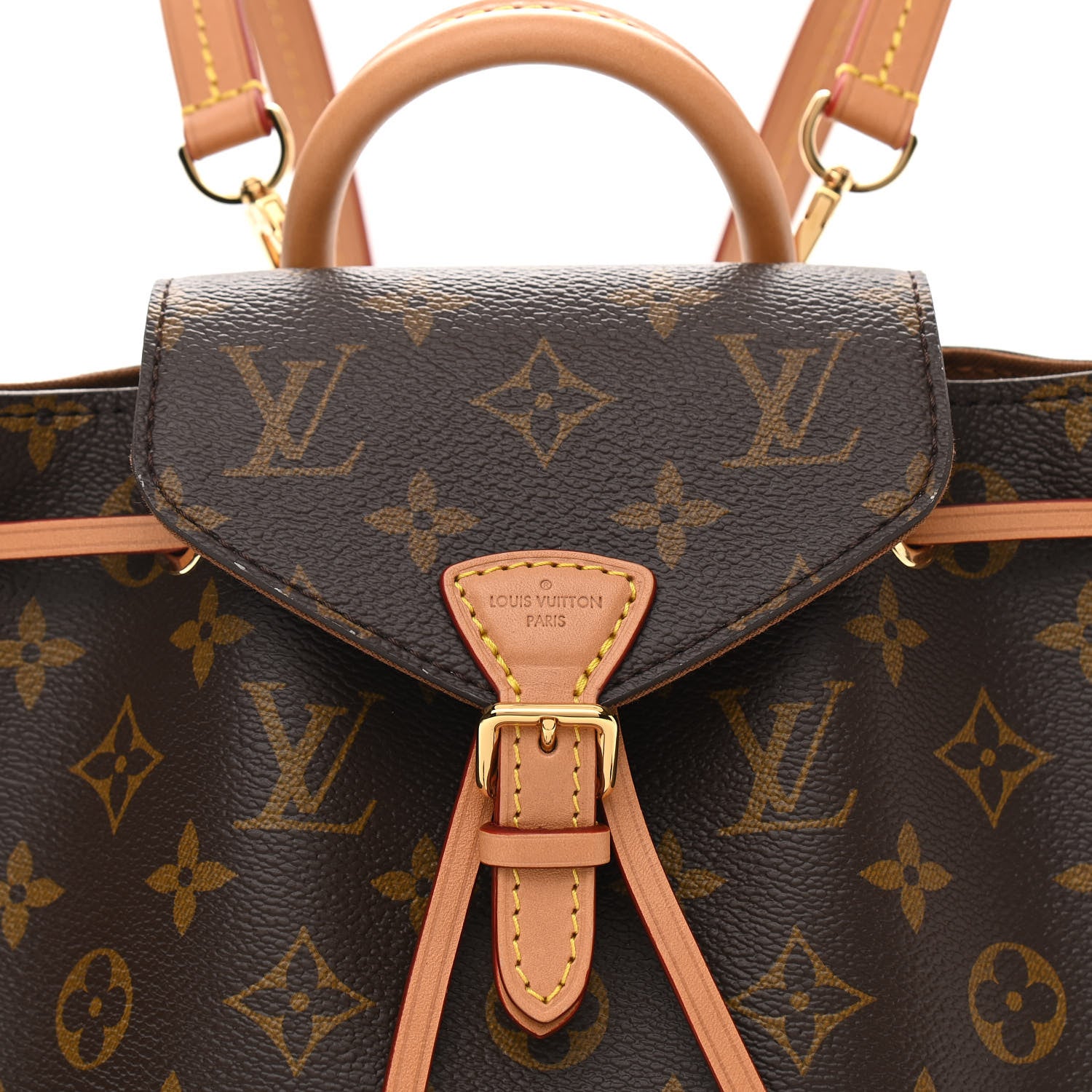 Louis Vuitton Monogram Montsouris BB Backpack Natural 9 of 12