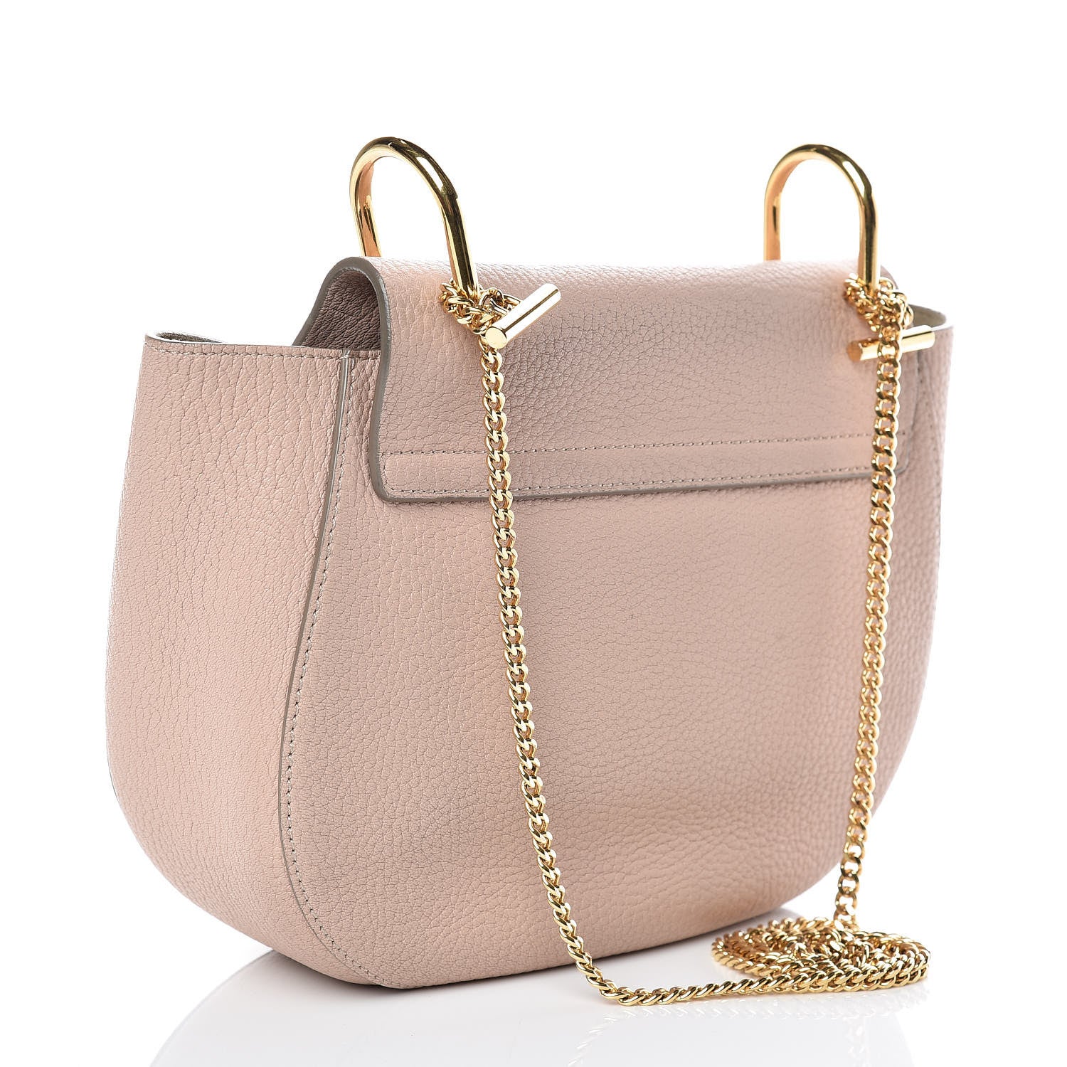 Chloe Grained Lambskin Drew Shoulder Bag Abstract White 3 of 14