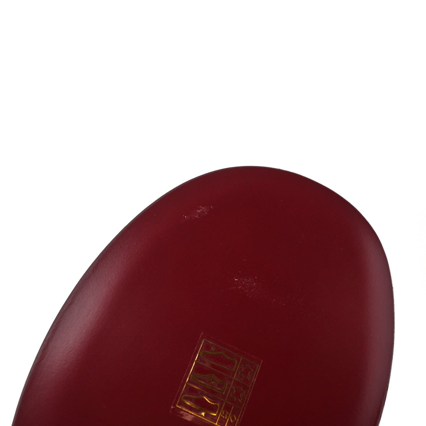 Lambskin CC Mules 38 Burgundy