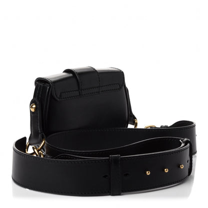 Christian Dior Calfskin Mini D Fence Saddle Bag Black 2 of 4
