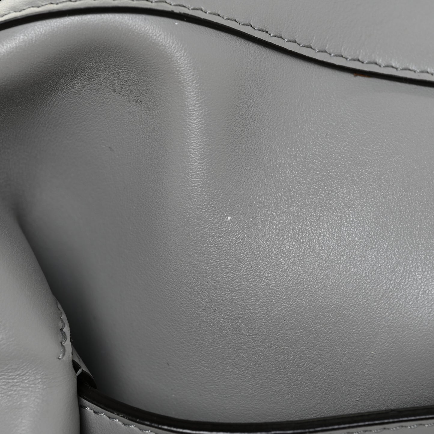 Calfskin Small Soft Antigona Pearl Grey