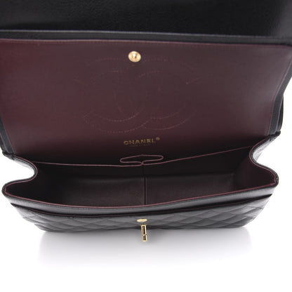 Chanel Caviar Quilted Jumbo Double Flap Black 5 of 10