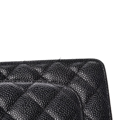 Chanel Caviar Quilted Wallet On Chain WOC Black 11 of 12