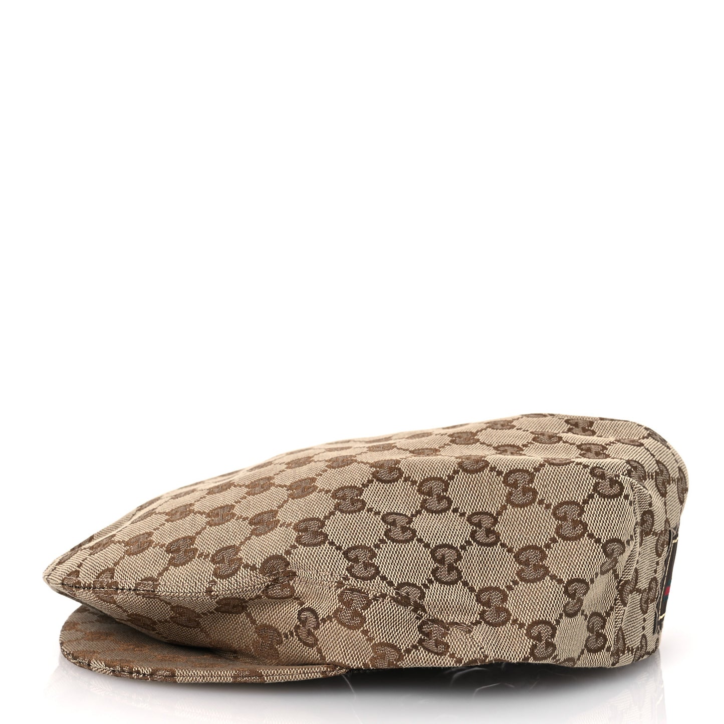 Monogram Flat Cap M Beige