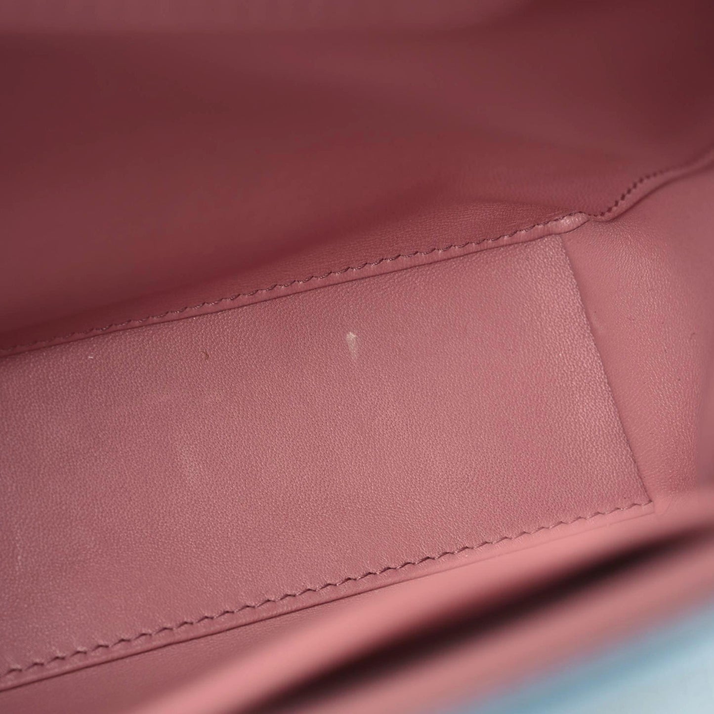 Calfskin Graffiti Printed Welcome Satchel Blue Black