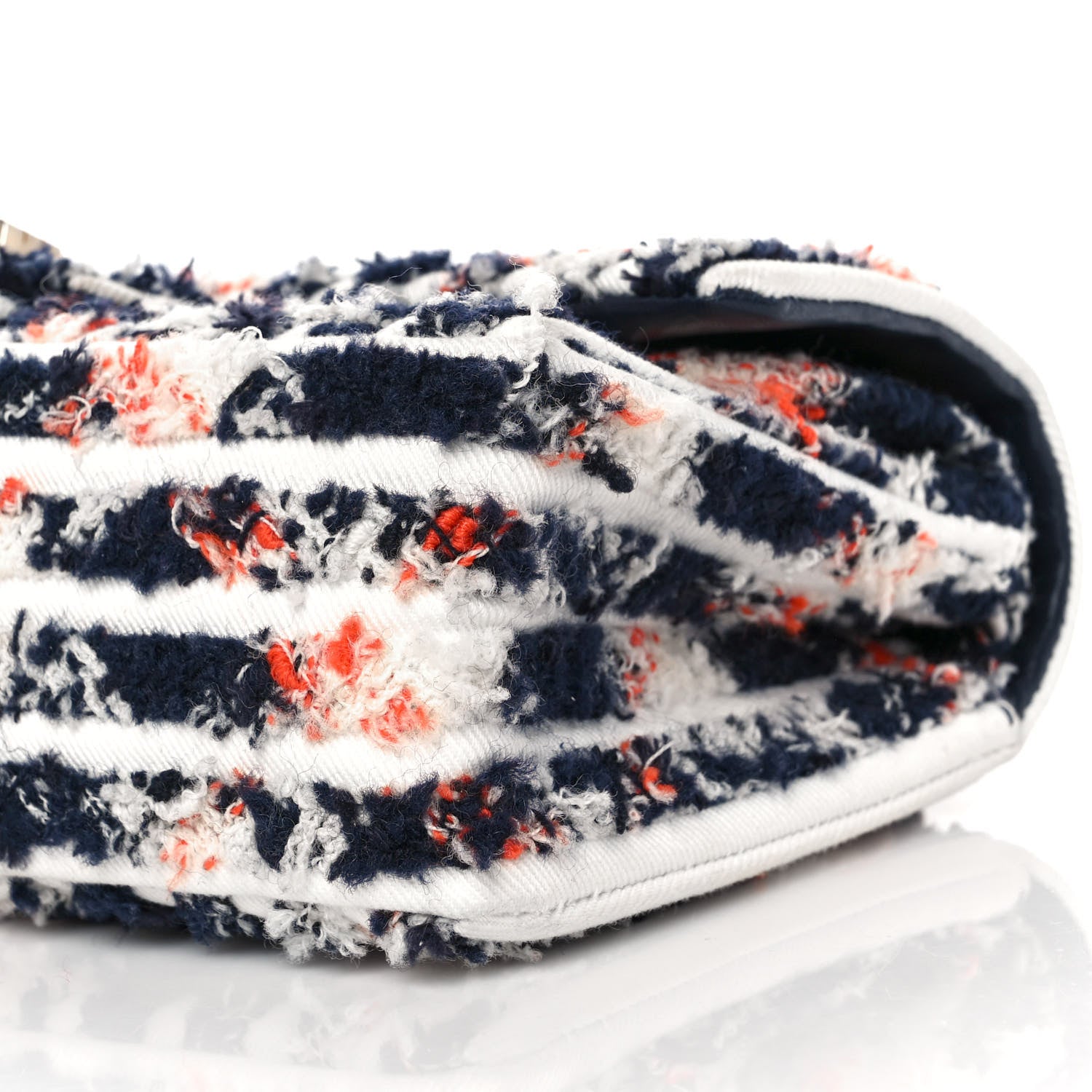 Chanel Wool Tweed Denim 2.55 Reissue 225 Flap Multicolor 8 of 11